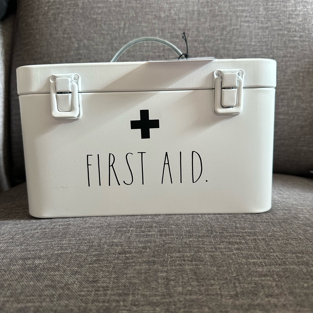 Rae Dunn First Aid Metal Tin